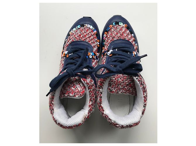 Chanel Tweed Runner Trainer Mehrfarben - Ansicht 2