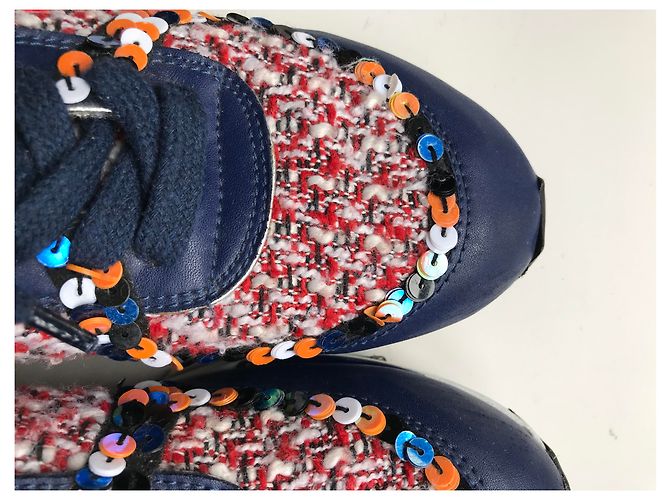 Chanel Tweed Runner Trainer Mehrfarben - Ansicht 24
