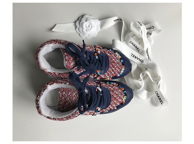 Chanel Tweed Runner Trainer Mehrfarben - Ansicht 25