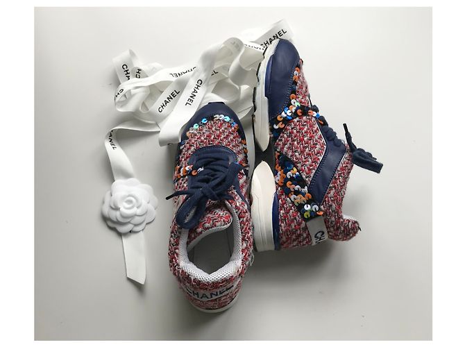 Chanel Tweed Runner Trainer Mehrfarben - Ansicht 28