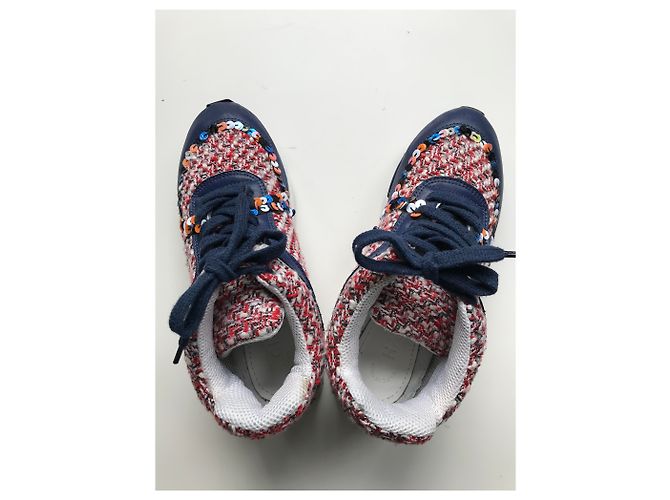 Chanel Tweed Runner Trainer Mehrfarben - Ansicht 3