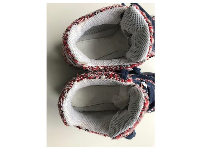 Chanel Tweed Runner Trainer Mehrfarben - Ansicht 30