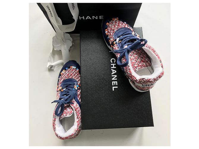 Chanel Tweed Runner Trainer Mehrfarben - Ansicht 33