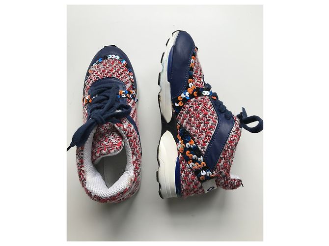 Chanel Tweed Runner Trainer Mehrfarben - Ansicht 5