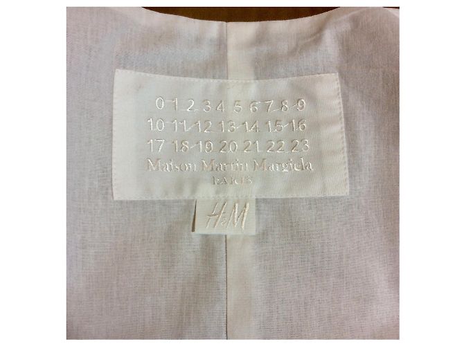 Autre Marque Chaleco Maison Martin Margiela H&M de algodón marrón Castaño - vista 4