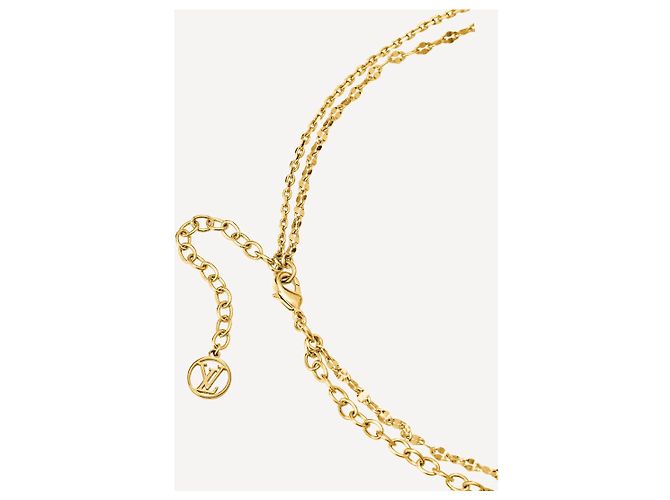 Louis Vuitton Collana LV Blooming nuova Gold hardware - vista 2
