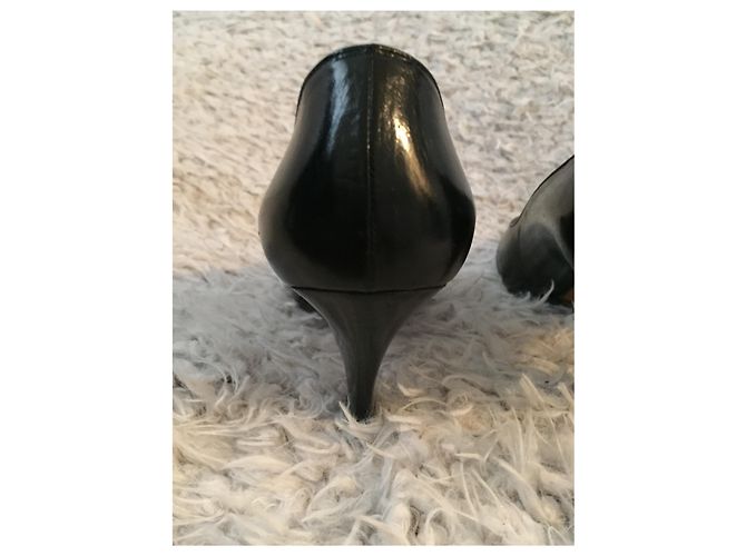 Décolleté vintage Yves Saint Laurent Nero - vista 3