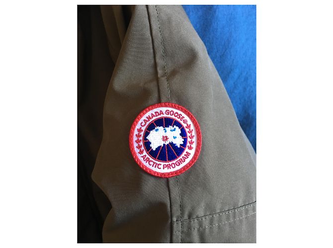 Blouson Canada Goose Khaki avec Fourrure Amovible Kaki - vue 2