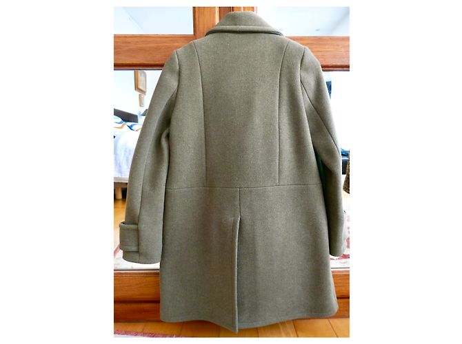 khaki bash "trévis" coat - view 4