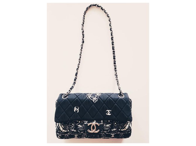 Chanel TIMELESS Azul oscuro - vista 2