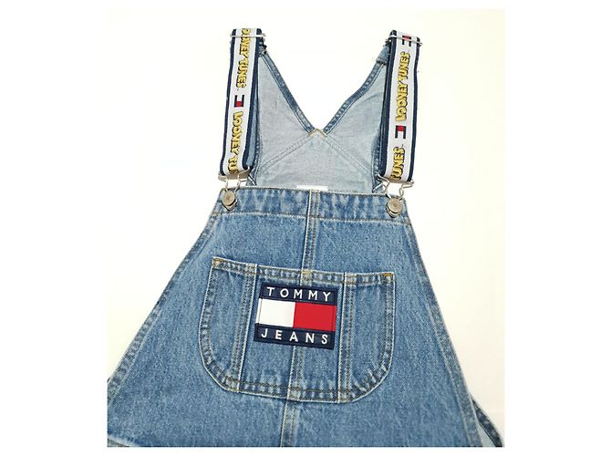 Tommy Hilfiger Tommy Jeans X Looney Tunes Latzkleid Hellblau - Ansicht 2