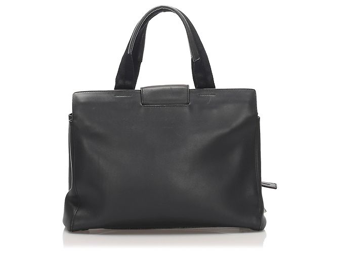 Prada Tasche aus schwarzem Leder - Ansicht 3