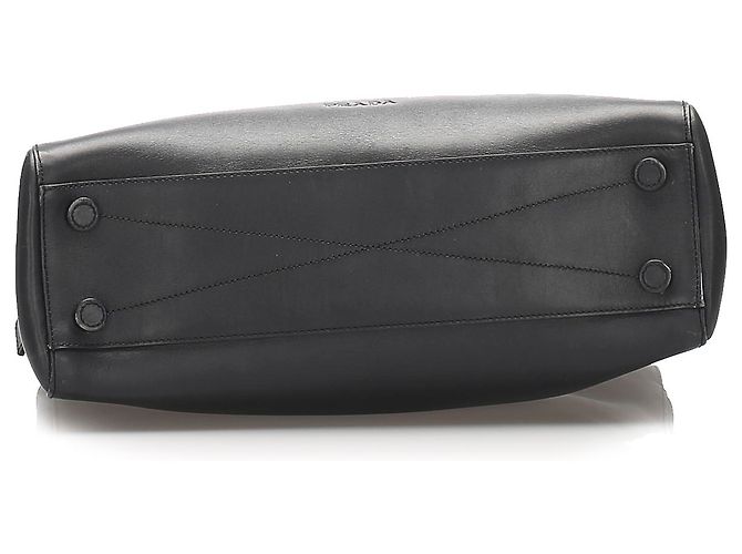 Prada Tasche aus schwarzem Leder - Ansicht 4
