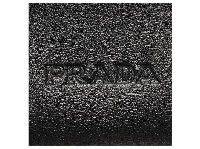 Prada Tasche aus schwarzem Leder - Ansicht 7