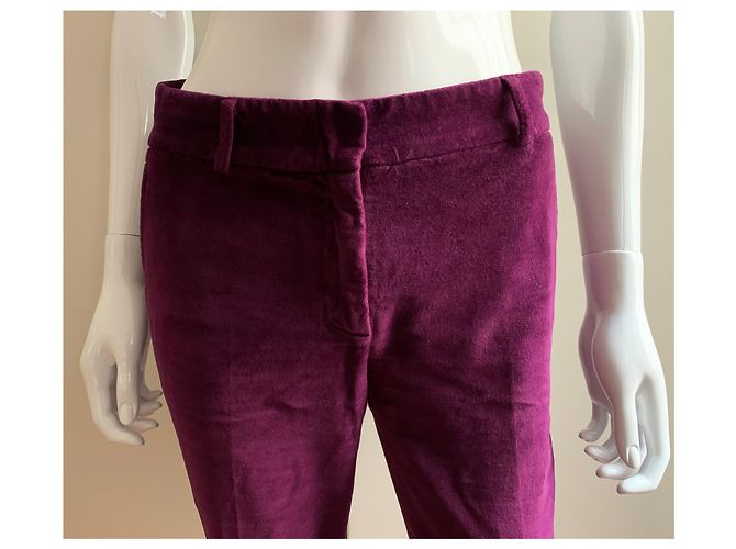 Autre Marque L'autre Wählte eine Samthose Lila - Ansicht 8