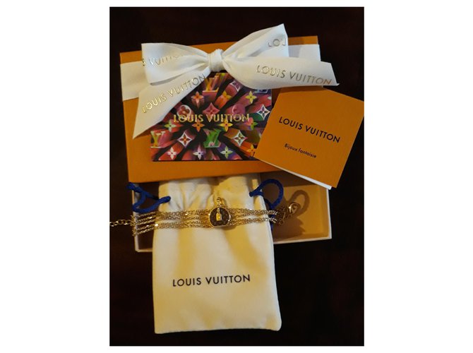 Bracciale Mini LV Louis Vuitton Oro D'oro - vista 3