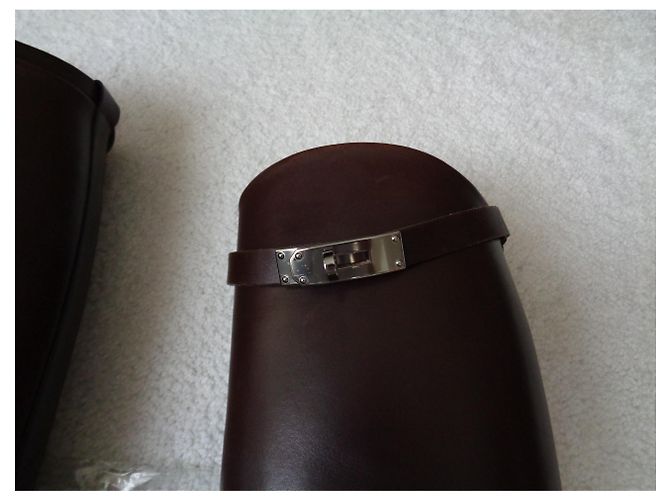 Kelly Hermès Boots Brown - view 2