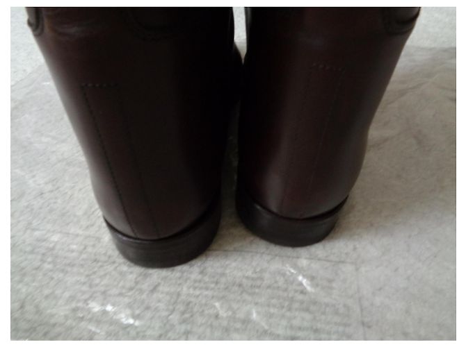 Kelly Hermès Boots Brown - view 7