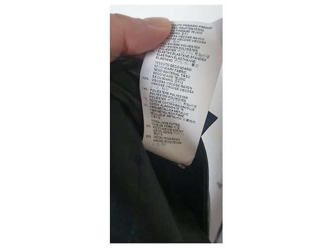 Completo pantalone Just Cavalli viola e pelle nera Porpora - vista 10