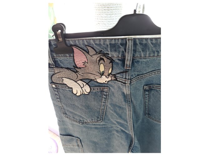 Jeans Balloon Miss Sixty Azul Denim - vista 2