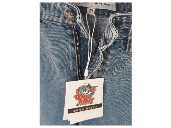 Jeans Balloon Miss Sixty Azul Denim - vista 6