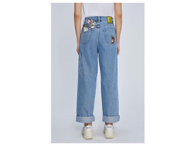 Jeans Balloon Miss Sixty Azul Denim - vista 9