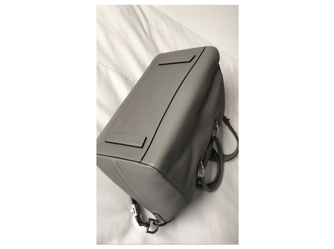 Givenchy Borsa Antigona media in pelle Grigio - vista 8