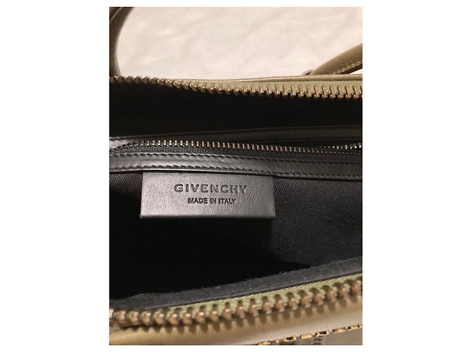 Borsa Givenchy Antigona Media Verde Scuro Pelle - vista 2