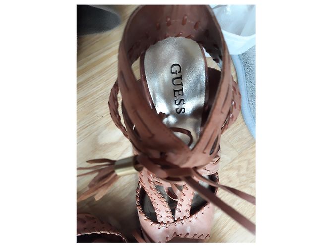 Sandali con tacco Guess in pelle - vista 6