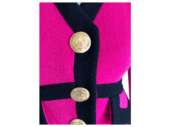 Vintage SELTENE Christian Lacroix Jacke Fuschia - Ansicht 2