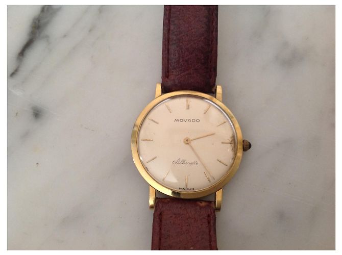 Movado Silhouette Golden - Ansicht 2