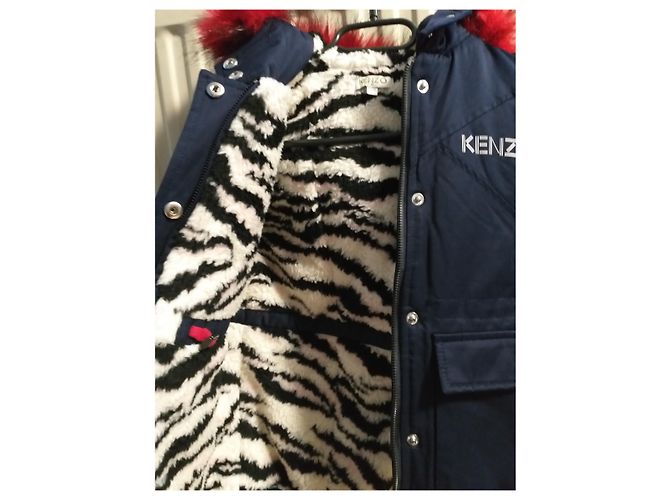 Kenzo Parka Marine Mädchen Marineblau - Ansicht 2