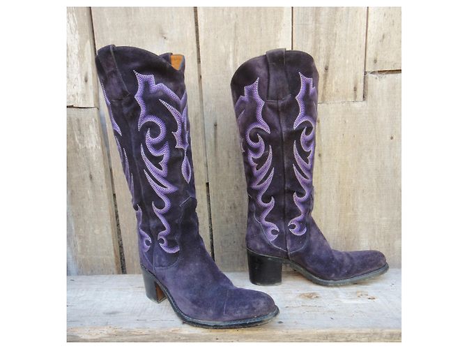 Free Lance Botas Lance gratis modelo Queenie p 36 Púrpura - vista 2