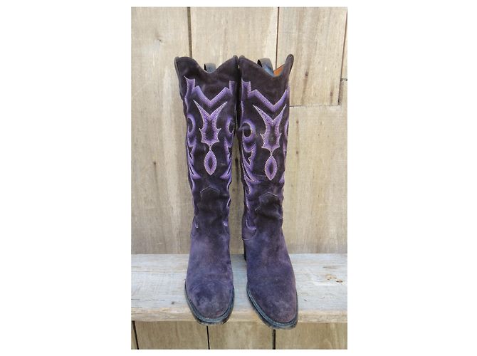 Free Lance Botas Lance gratis modelo Queenie p 36 Púrpura - vista 3