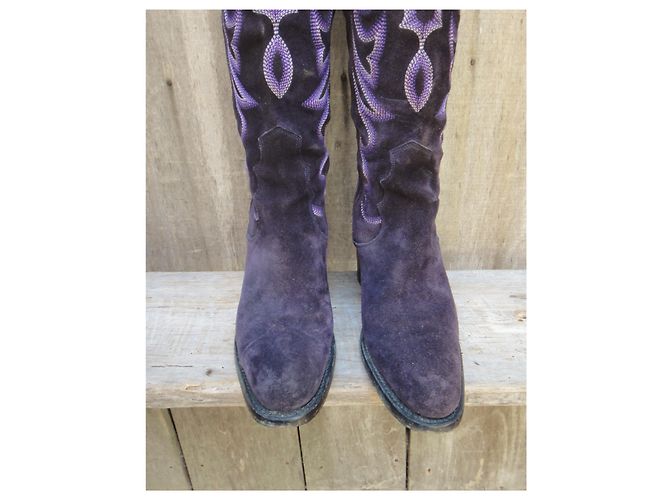 Free Lance Botas Lance gratis modelo Queenie p 36 Púrpura - vista 4