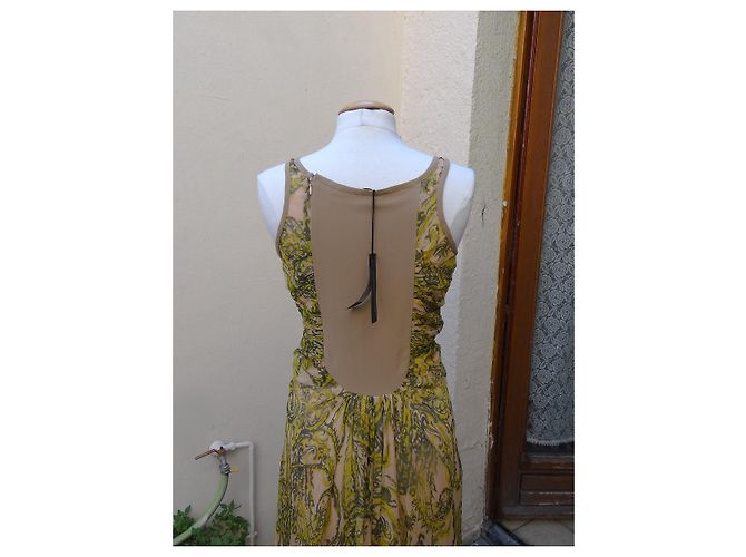 Vestido de gasa de seda Alessandro Dell'Acqua Multicolor - vista 10