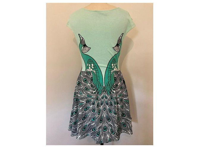 Autre Marque Alice McCall Peacock Kleid Mehrfarben Grün - Ansicht 2