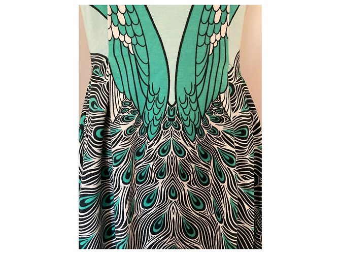 Autre Marque Alice McCall Peacock Kleid Mehrfarben Grün - Ansicht 4