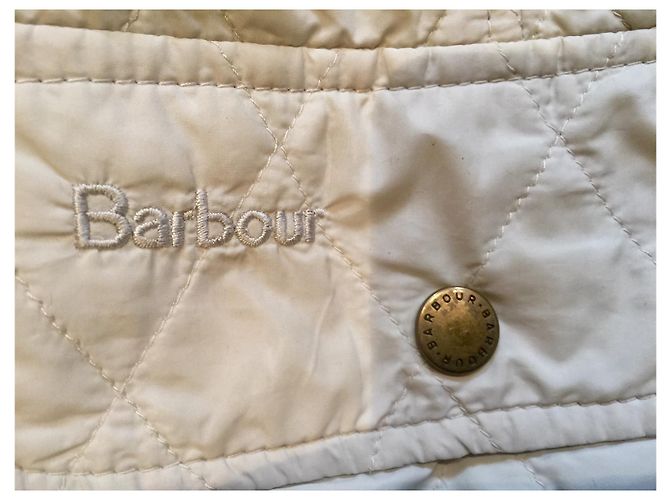 Chaqueta acolchada Barbour Flyweight Borrowdale Beige - vista 4