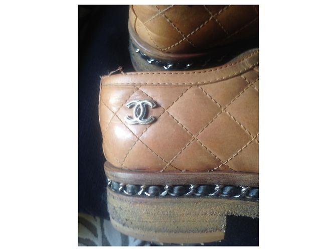 Cambon Chanel Schnürschuhe Kastanie - Ansicht 2