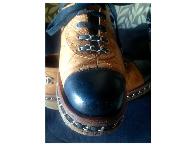 Cambon Chanel Schnürschuhe Kastanie - Ansicht 4