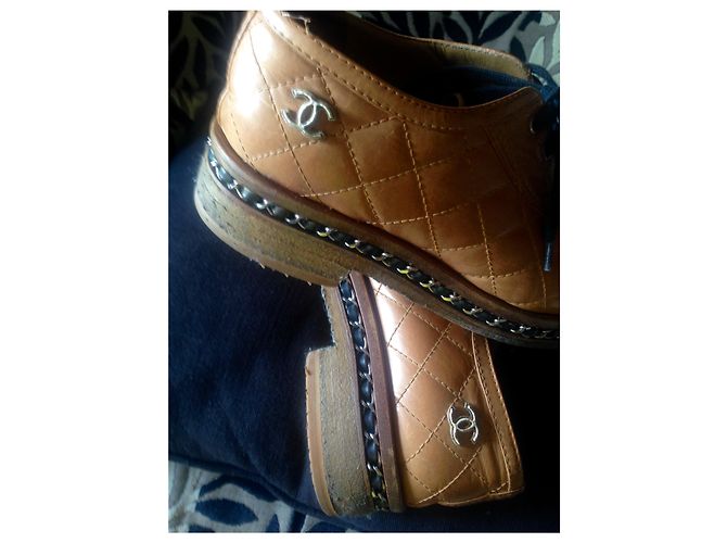 Cambon Chanel Schnürschuhe Kastanie - Ansicht 9
