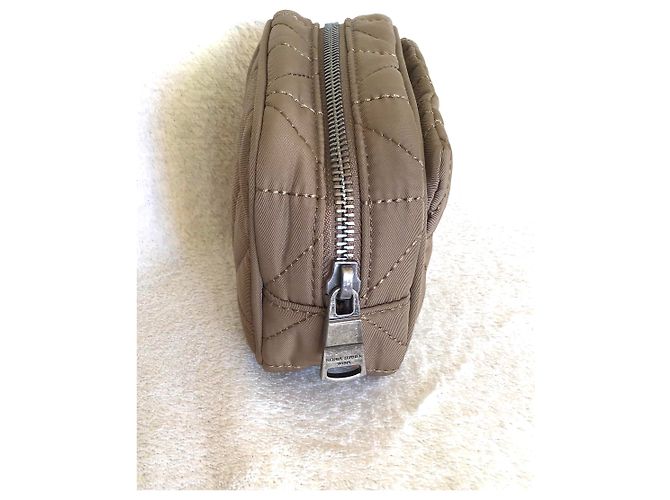 Bolso de Mano Sonia Rykiel Acolchado de Nylon Taupe Gris pardo - vista 3