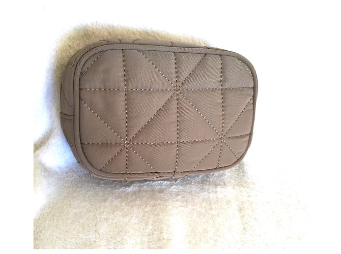 Bolso de Mano Sonia Rykiel Acolchado de Nylon Taupe Gris pardo - vista 4