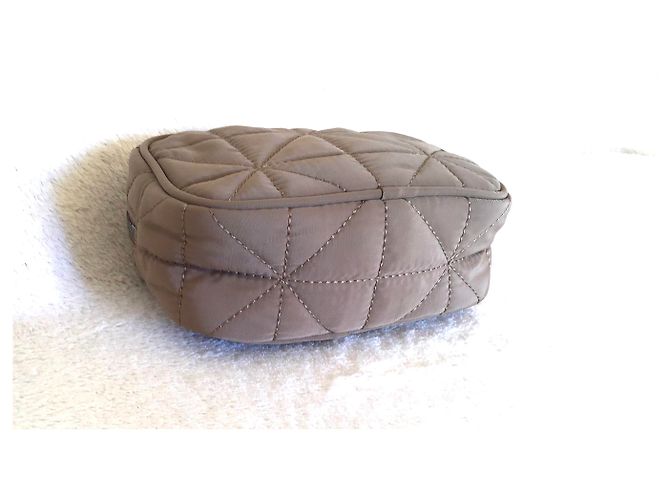 Bolso de Mano Sonia Rykiel Acolchado de Nylon Taupe Gris pardo - vista 5