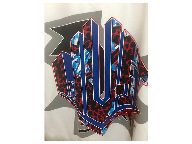 Just Cavalli Logo T-shirt size M White Multiple colors - view 2