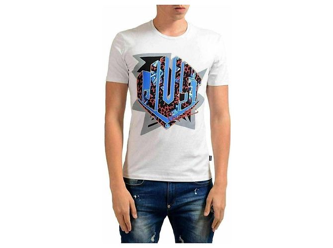 Just Cavalli Logo T-shirt size M White Multiple colors - view 8
