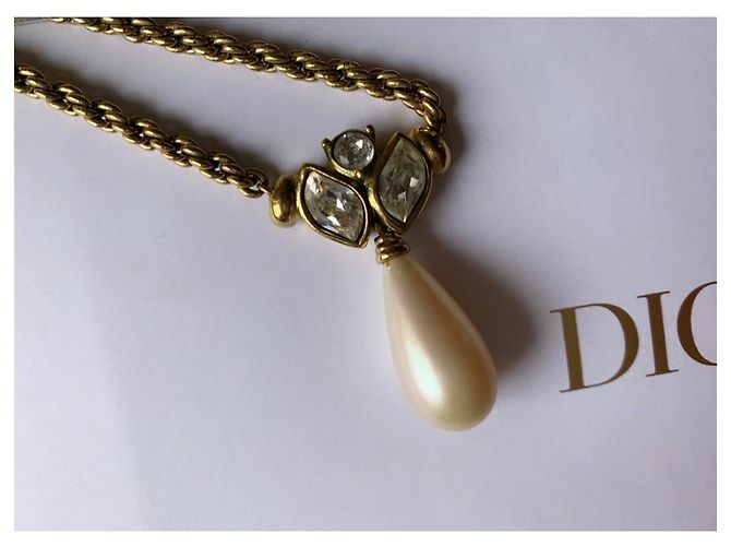 Christian Dior Collana dior vintage Gold hardware - vista 2