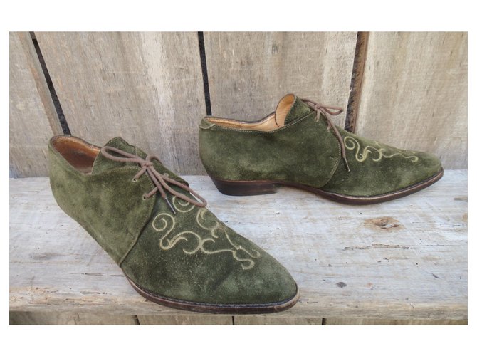 vintage derbis Sartore p 38 Verde - vista 5
