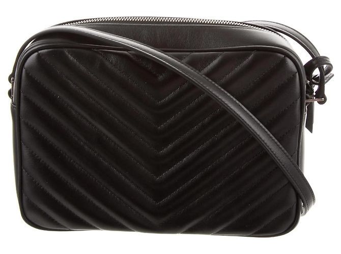 Saint Laurent Borsa per fotocamera Lou - vista 3